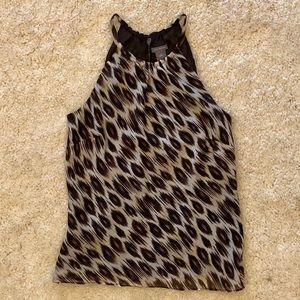 Anne Taylor Silk Eye of the Tiger Top